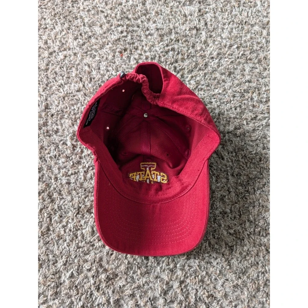 Iowa State Cyclones  Logo Hat Red Youth‎ Authentic Stretch Fit